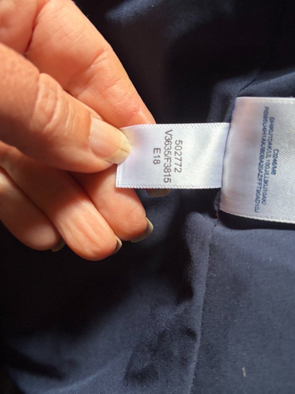 Lands' End Womens Blue Winter Parka Size Small Hooded - Picture 6 of 8